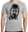 Camiseta Chuck Norris face Blusa criança infantil juvenil adulto camisa tamanhos
