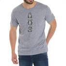 Camiseta Cinza 3 macacos sabios mas nem tanto