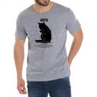 Camiseta Cinza Gato explicacao