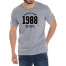 Camiseta Cinza Limited Edition Classic 1988 Camiseta Cinza Limited Edition Classic 1988