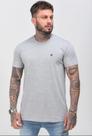 Camiseta cinza lisa