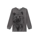 Camiseta Cinza Urso