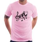 Camiseta Clave De Sol Teclas - Foca na Moda