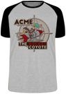 Camiseta Coiote ACME foguete papaléguas Blusa Plus Size extra grande adulto ou infantil