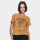 Camiseta Colcci Floral Feminina Camiseta Colcci Floral Feminina