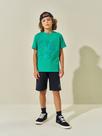 Camiseta Colecionável Menino T-Rex Verde Kippos