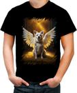 Camiseta Colorida Anjo Canino Cão Angelical 3