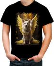 Camiseta Colorida Anjo Canino Cão Angelical 7