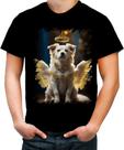 Camiseta Colorida Anjo Canino Cão Angelical 9