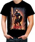 Camiseta Colorida Ares Deus da Guerra Mitologia Grega 2 Camiseta Colorida Ares Deus da Guerra Mitologia Grega 2
