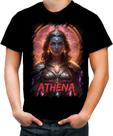 Camiseta Colorida Athena Deusa da Sabedoria Mitologia Grega 2 Camiseta Colorida Athena Deusa da Sabedoria Mitologia Grega 2