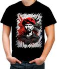 Camiseta Colorida Boina Comunista Vermelha 6 Camiseta Colorida Boina Comunista Vermelha 6