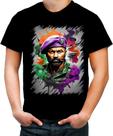 Camiseta Colorida Boina Roxa Soldado Batalhão 3