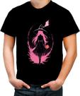 Camiseta Colorida Bruxa Halloween Rosa Festa 11 Camiseta Colorida Bruxa Halloween Rosa Festa 11