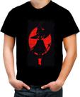 Camiseta Colorida Bruxa Halloween Vermelha 3