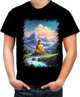 Camiseta Colorida Buda Anime Desenho Budismo Buda 2