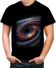 Camiseta Colorida Buraco Negro Gravidade Espaço 6