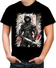 Camiseta Colorida Ciborgue Ninja Robô Espreita 9