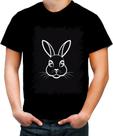 Camiseta Colorida Coelhinho da Páscoa Minimalista 1