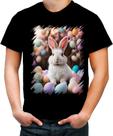 Camiseta Colorida Coelhinho da Páscoa Realista Real 9 Camiseta Colorida Coelhinho da Páscoa Realista Real 9