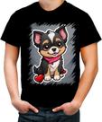 Camiseta Colorida Dia dos Namorados Cachorrinho 1