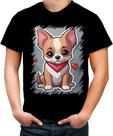 Camiseta Colorida Dia dos Namorados Cachorrinho 7 Camiseta Colorida Dia dos Namorados Cachorrinho 7