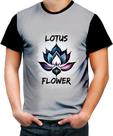 Camiseta Colorida Flor de Lótus Budismo Buda Religião 4