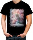 Camiseta Colorida Gato Explosão de Cores Hipnotizante 3