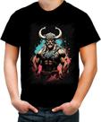 Camiseta Colorida Guerreiro Viking Nórdico Tribo 14