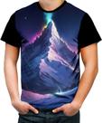 Camiseta Colorida Montanha Neon Mountain Translucent 2