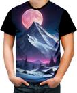 Camiseta Colorida Montanha Neon Mountain Translucent 6