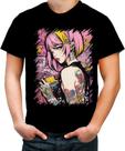 Camiseta Colorida Mulher Tatuada Tatoo Style 1