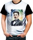 Camiseta Colorida Nikola Tesla Físico Inventor Eletrecidade 6