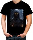 Camiseta Colorida Ninja Espectral Trevas Japão Era Edo 6 Camiseta Colorida Ninja Espectral Trevas Japão Era Edo 6