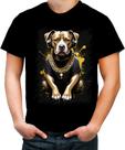 Camiseta Colorida Pitbull com Headphones 2