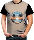 Camiseta Colorida Praia Beach Sol Verão Hava Férias 1