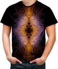Camiseta Colorida Psicodelica Simetric Psíquico Ilusion 2