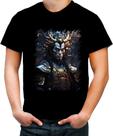 Camiseta Colorida Shogun Espectral Trevas Japão Era Edo 5 Camiseta Colorida Shogun Espectral Trevas Japão Era Edo 5