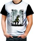 Camiseta Colorida T-Rex Tiranossauro Dinossauro Jurassico 3