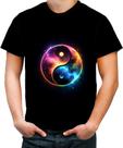 Camiseta Colorida Yin Yang Simbolo Taoísmo Dualidade 2 Camiseta Colorida Yin Yang Simbolo Taoísmo Dualidade 2