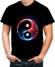 Camiseta Colorida Yin Yang Simbolo Taoísmo Dualidade 8 Camiseta Colorida Yin Yang Simbolo Taoísmo Dualidade 8