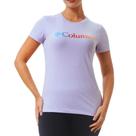 Camiseta Columbia Sun Trek Graphic Ii - feminino - lilas