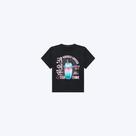 Camiseta Comfy Em Meia Malha Juvenil Menina Vic&Vicky 90355 Preto