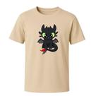 Camiseta Como Treinar Seu Dragão Banguela Estampada Manga Curta Algodão Tam. P ao G Masculina e Feminina