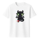 Camiseta Como Treinar Seu Dragão Banguela Estampada Manga Curta Algodão Tam. P ao G Masculina e Feminina