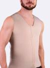 Camiseta Compressão Esbelt 6420 Masculina Abertura Frontal Poliamida T. P/EG