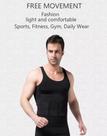 Camiseta compressão esportiva para modular abdomem