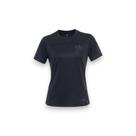 Camiseta Corinthians Feminina All Black Logo Gel Oficial -