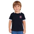 Camiseta Corinthians Infantil Preta Color Black Oficial