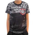 Camiseta Corinthians Infantil Quebrada Bem-Vindo ao Hospício